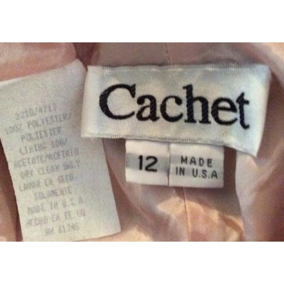 Cachet Sleeveless Gown with Roses (12) - Picture 6 of 6